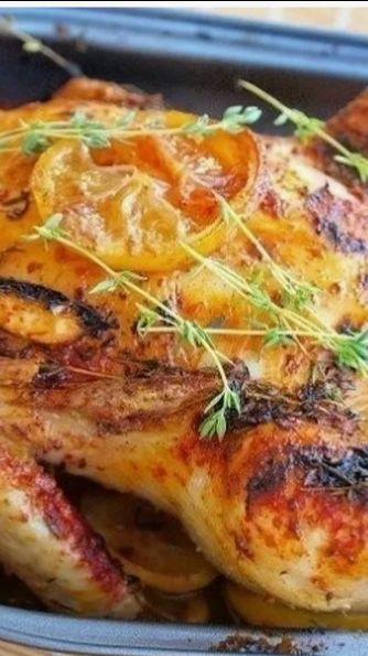 СОЧНАЯ КУРОЧКА В ГОРЧИЦЕ С ПРОВАНСКИМИ ТРАВАМИ