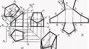 Усечённая призма Часть 1 Инженерная графика