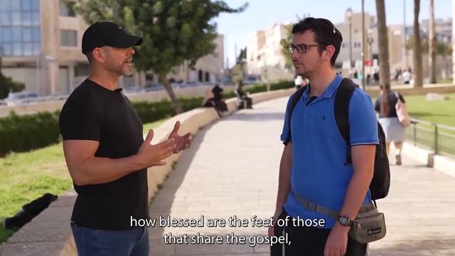 «ДУЭЛЬ МНЕНИЙ» ортодокса и мессианского еврея об Иисусе _ интервью на улицах Иерусалима смотреть онлайн