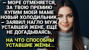 Истории из жизни| «Море отменяется!» Наглая выходка мужа... |Аудио рассказы|Жизненные истории