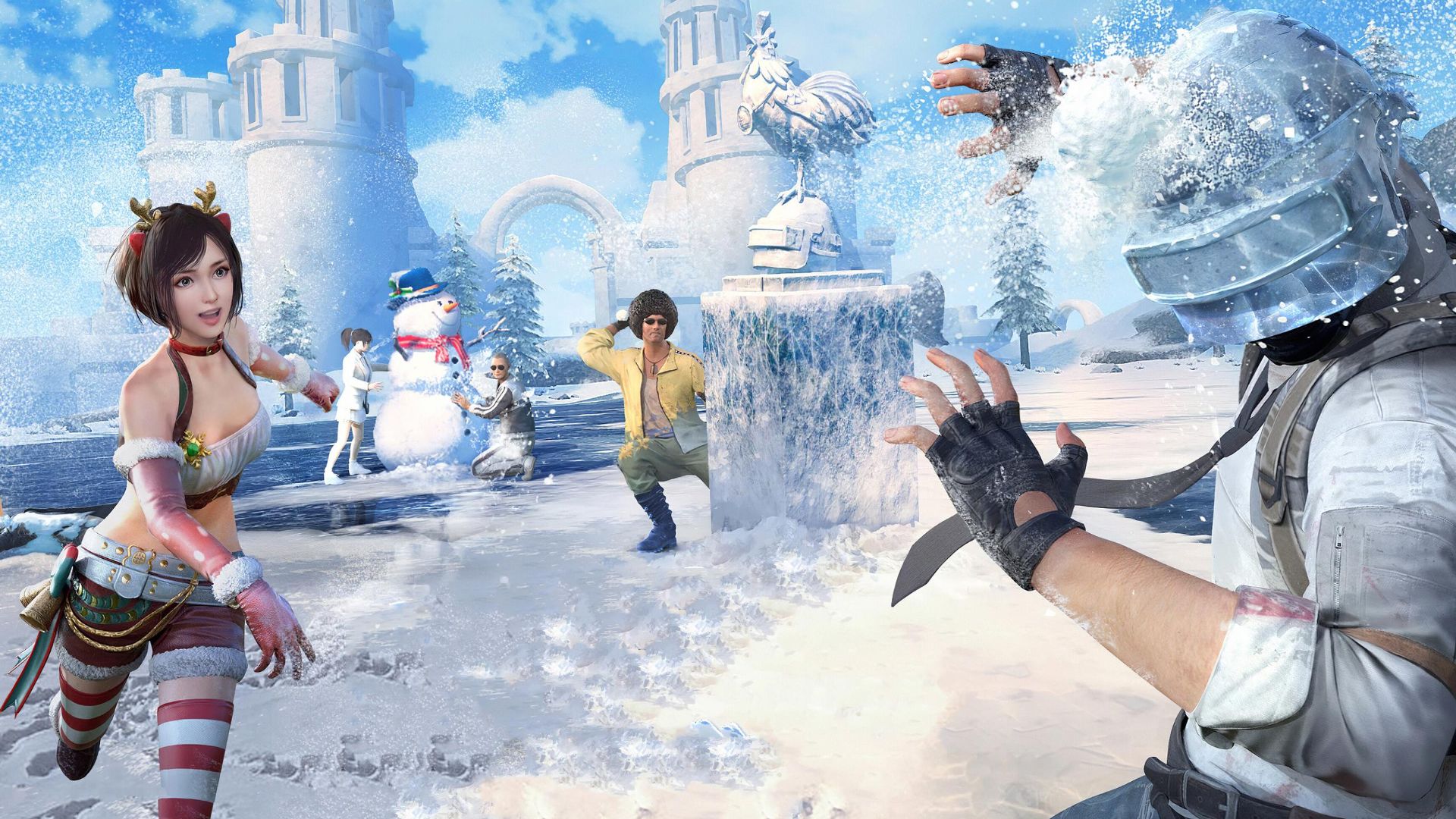 PUBG БАТТЛЕГРОУНД Зимний Эрангель feat. SMORIEN and Chmonya69