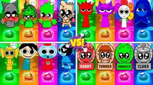 ВСЕ СПРУНКИ МЕГАМИКС 145-148 уровни - Мультики про Спрунке | МУЛЬТФИЛЬМЫ SPRUNKI в Tiles Hop