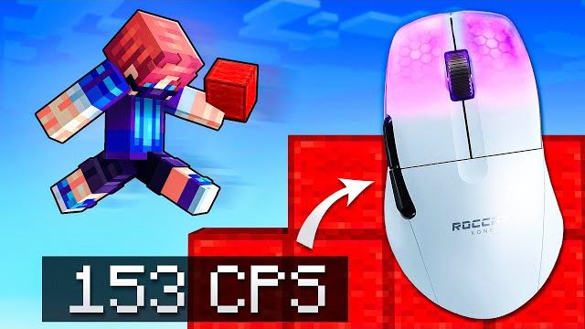 Я Купил ЛУЧШУЮ МЫШКУ для Строительства и ПВП! Roccat Kone Pro смотреть онлайн