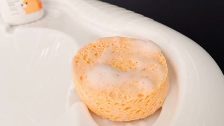 OLANT BABY губка детcкая для купания смотреть онлайн