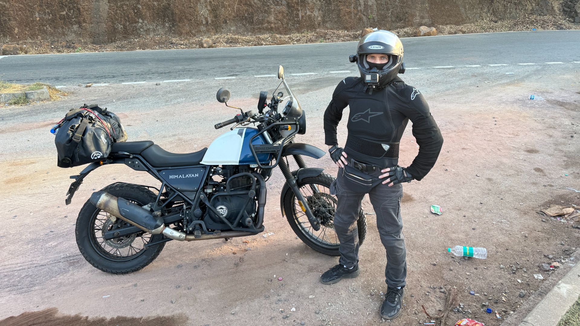 2 часть Индия 2025г. Дорога по Индии из Штата GOA, до деревни Хампи. #goa #мотопутешествие