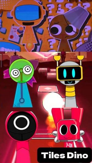 КТО ЛУЧШИЙ СПРУНКИ? уровень 90 - Мультики про Спрунке | МУЛЬТФИЛЬМЫ SPRUNKI в Tiles Hop