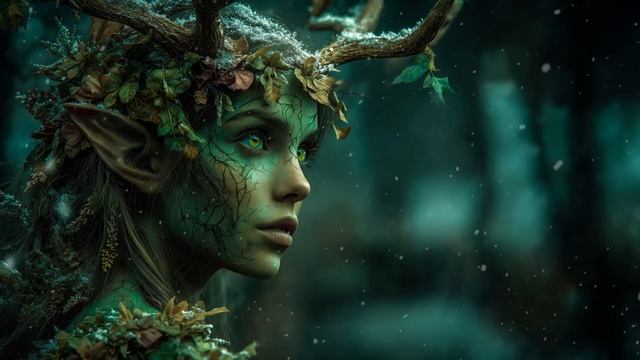 Глаза леса - Мистическая и расслабляющая музыка леса друидов, фоновая музыка смотреть онлайн