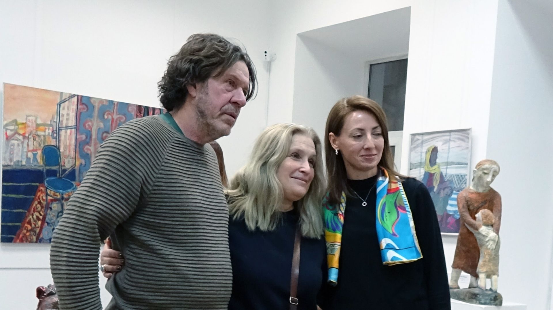 ИННА ЛЮБЧЕНКО на выставке "ТРИ ПУТИ" школа керамики ВАЛЕНТИНЫ КУЗНЕЦОВОЙ смотреть онлайн