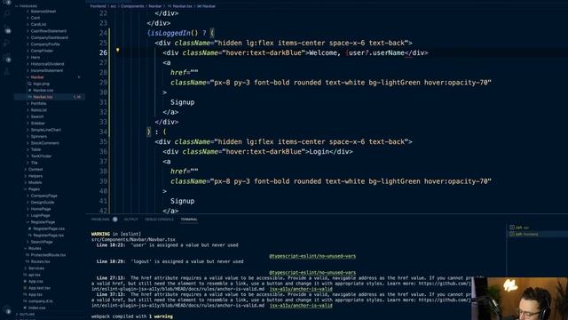 66. React Typescript Context Auth JWT - 38. Logout смотреть онлайн