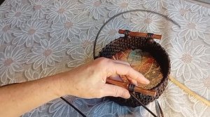 МК самой простой корзинки корневым плетением для начинающих. ч. 2.
Больше МК на ТГ канале