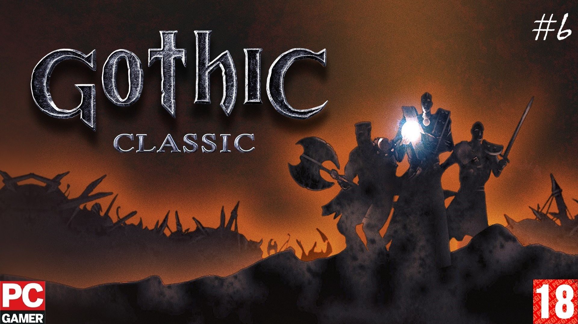 Gothic 1 Classic(2001) (PC) - Прохождение #6. (без комментариев) на Русском.