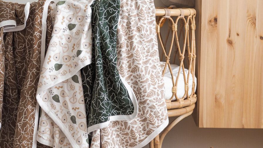 OLANT BABY пеленка-плед смотреть онлайн