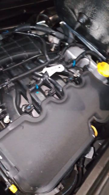 Хитрый способ одеть крышку на двигатель авто!) смотреть онлайн