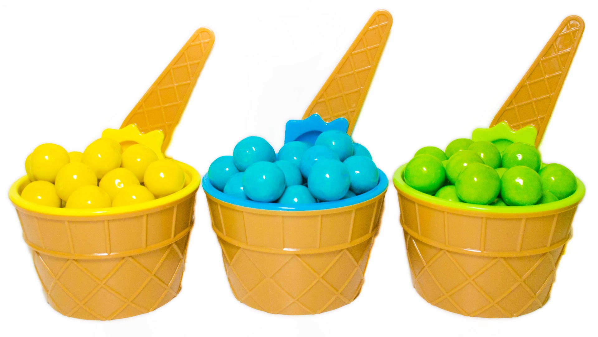 КОРЗИНОЧКИ С ШАРИКАМИ и сюрпризами - УЧИМ ЦВЕТА