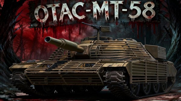OTAC MT-58 - Хороший настрел на одном месте в 9к урона! #whinemachine #worldoftanks #миртанков #wot