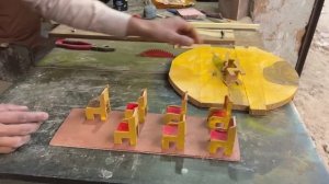 Деревянная игрушка ручной работы. Пакистан.