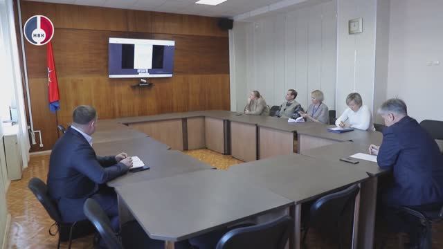 Видеоконференция с Департаментом недропользования состоялась в городской Администрации смотреть онлайн