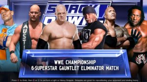 WWE 2K24 Kane vs The Rock vs Booker T vs John Cena vs Stone Cold vs Hollywood Hogan
