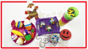 Мультики для детей и малышей. Яркие слаймы, конфетки и фрукты. Смотреть яркие мультики залипалки