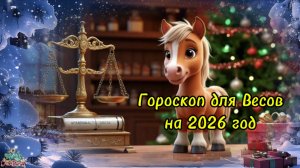 Гороскоп для Весов на 2026 год. Гороскоп на 2026 год. Гороскоп для  Весов на 2026 год в год Лошади.