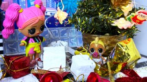 МУЛЬТИК ЛОЛ🍬 ПОДАРКИ НЕ НАСТОЯЩИЕ🎁 Куклы пупсики игрушки Новый год🎄🎄🎄