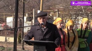 Открытие парка им. Юсуфа Герейханова Ахты 2025 г.