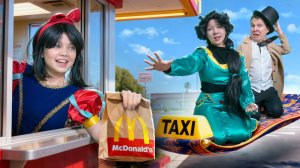 Принцессы Дисней Устроились на Работу: ОЖИДАНИЕ vs РЕАЛЬНОСТЬ! В РЕАЛЬНОЙ ЖИЗНИ 🍔