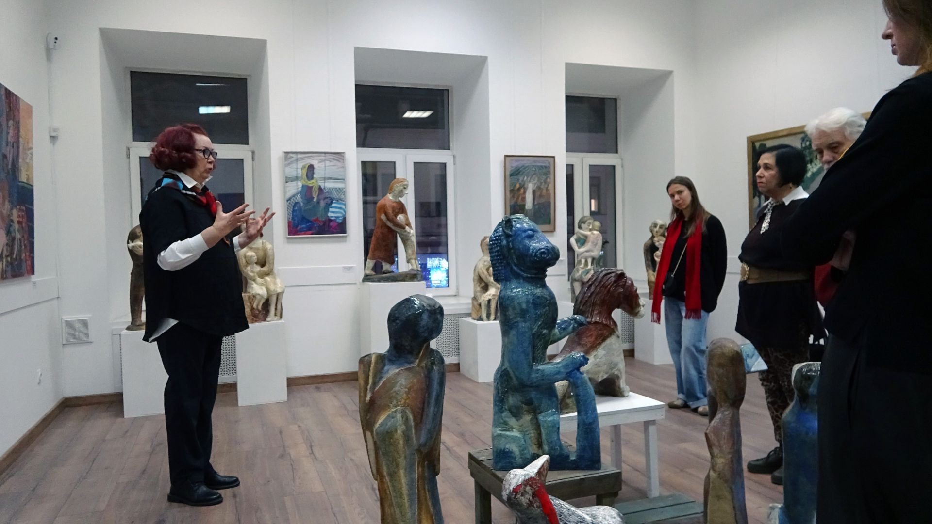 Выставка "ТРИ ПУТИ" Школа В. КУЗНЕЦОВОЙ керамика ЮЛИЯ ГЛЕБОВА смотреть онлайн