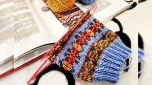 Пробую Фер Айл ☺️Спонтанное включение 🧶