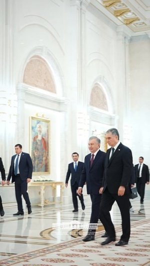 O‘zbekiston Prezidenti va Turkman xalqining milliy yetakchisi muzokara o‘tkazdilar.