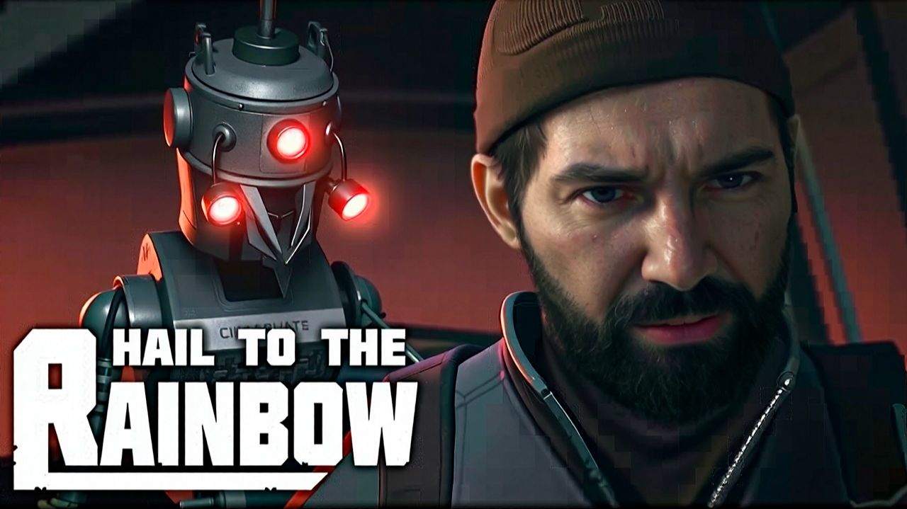 НАШ КИБЕРПАНК ОТ ОДНОГО РАЗРАБА Hail to the Rainbow Инди Хоррор Прохождение #2 смотреть онлайн