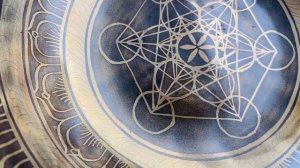 Кованая поющая чаша 21.2см Фа33 189гц Pr159