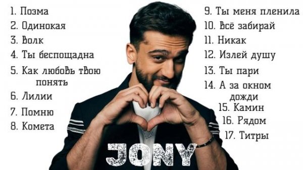 Jony  песни 2025 хиты Джонни Волк