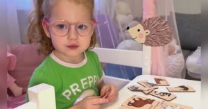 Каролина и животные Собираем пазлы и учим языки зверей