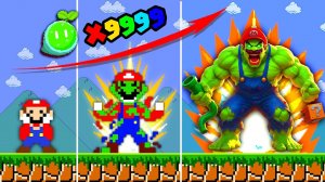 💪Сила Халка! Марио будет все крушить!