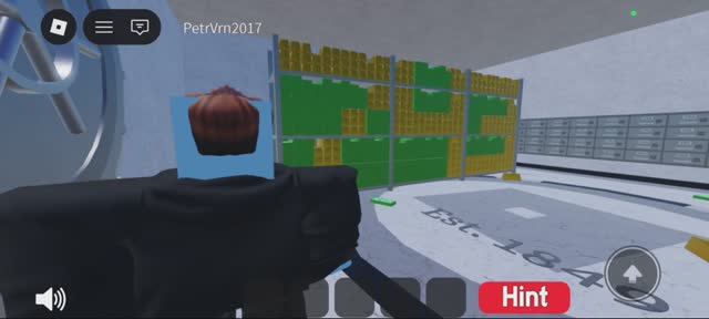 Проходим квесты в роблокс игре Проект: Комната Побега (Project: Escape Room!) - Банк