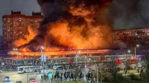 Пожар вспыхнул на рынке в Санкт-Петербурге: один человек погиб, двое пострадали
