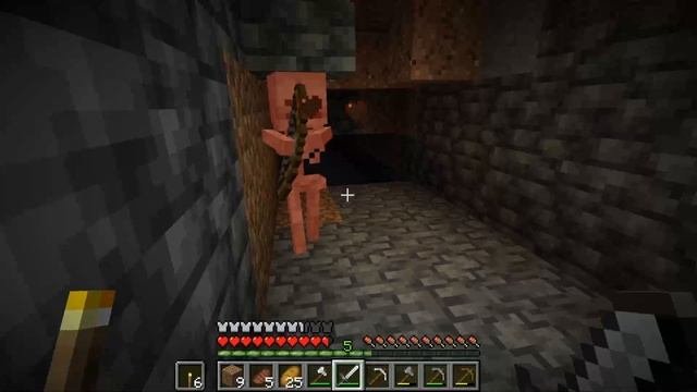 ОН ПОЯВЛЯЕТСЯ В ШАХТАХ! CAVE DWELLER MOD