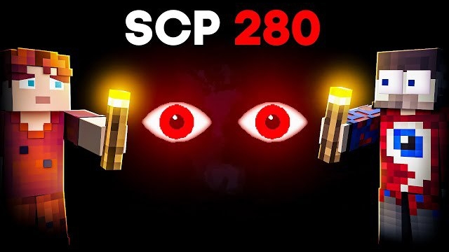Я добавил SCP ГЛАЗА В ТЕМНОТЕ В МАЙНКРАФТ смотреть онлайн