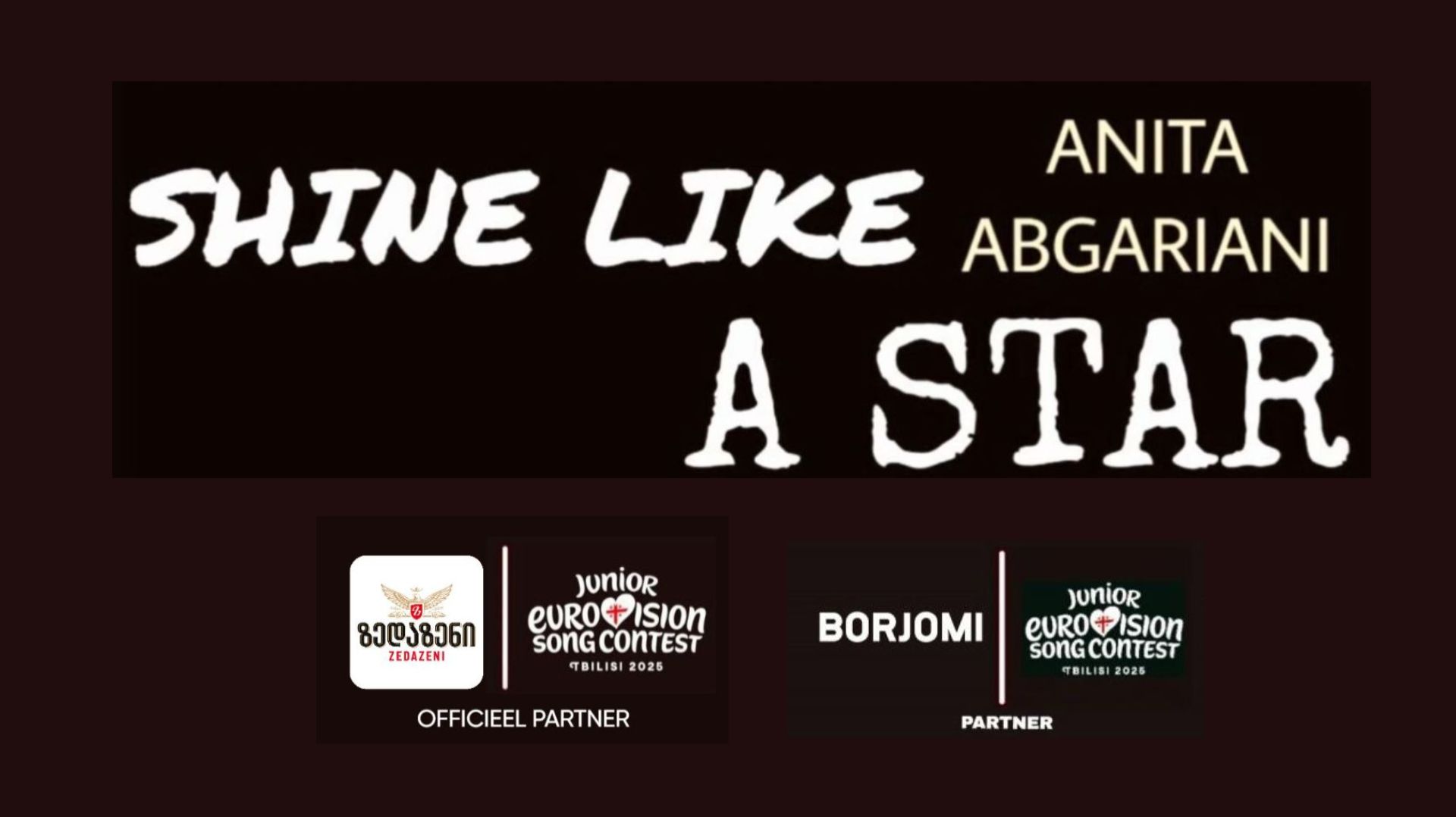 Anita Abgariani - Shine Like a Star naar Zedazeni & Borjomi