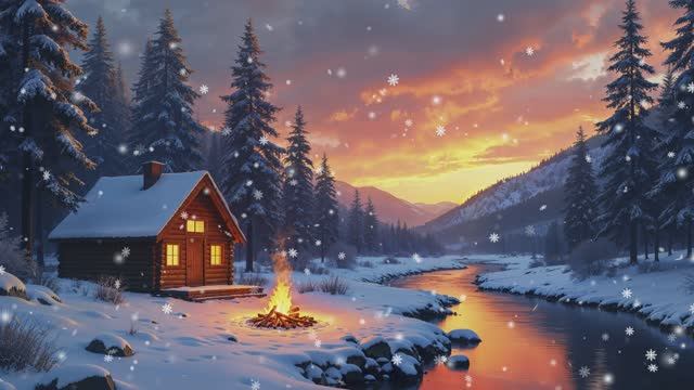 Футаж снега 4K | Снегопад для монтажа | Бесплатно и без водяных знаков смотреть онлайн