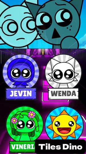 КТО ЛУЧШИЙ СПРУНКИ? уровень 86 - Мультики про Спрунке | МУЛЬТФИЛЬМЫ SPRUNKI в Tiles Hop