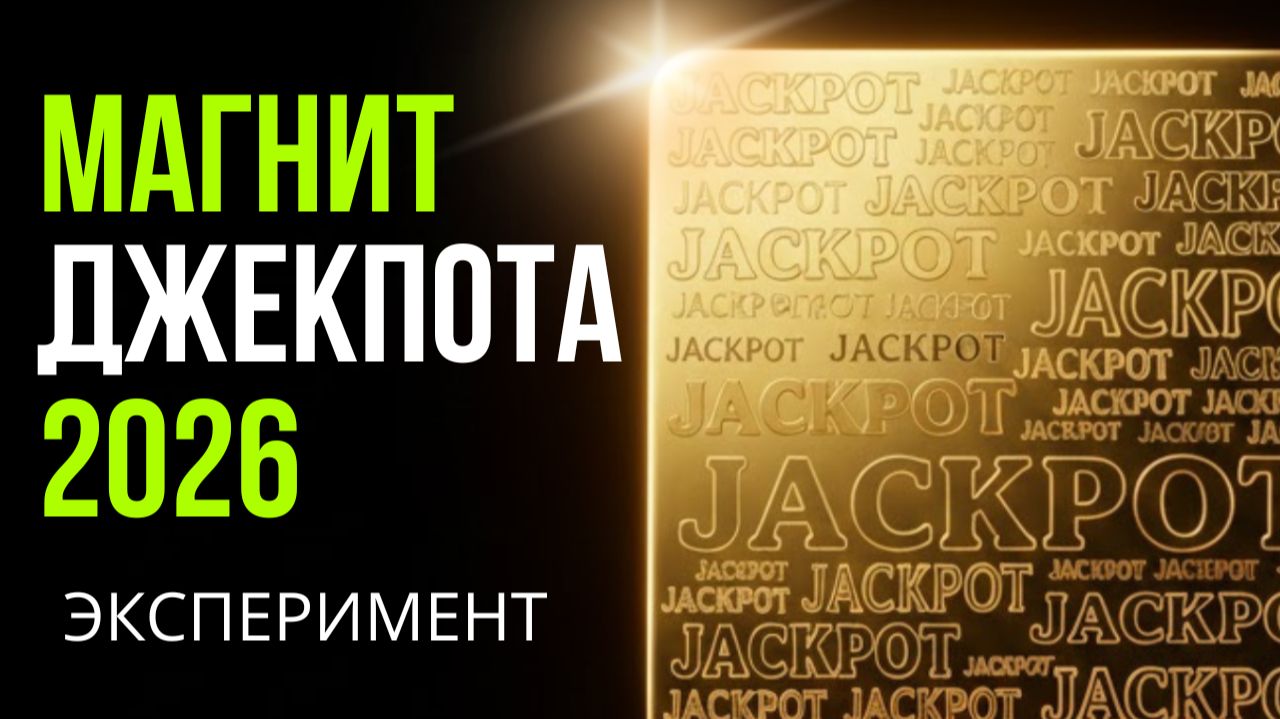 Магнит ДЖЕКПОТА * 26 (эксперимент)
