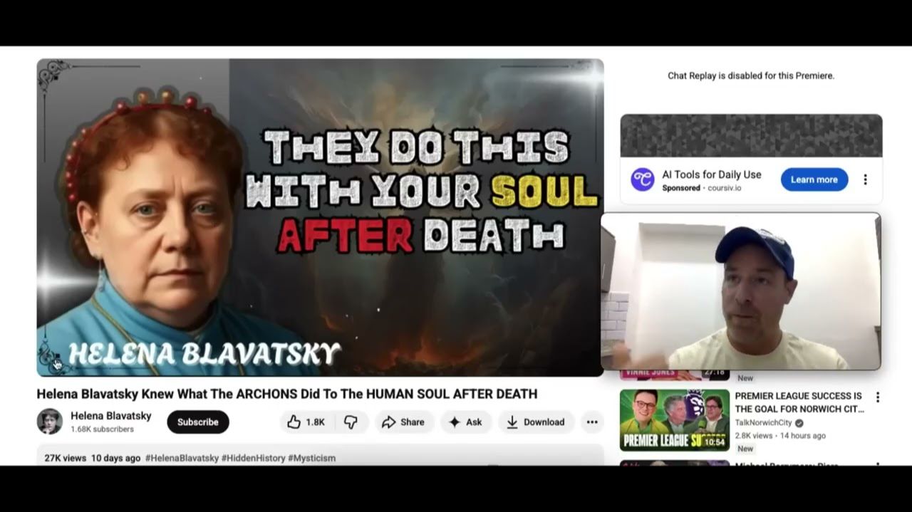 Тони Сэйерс. Рецензия на книгу Елены Блаватской «Вот что они делают с твоей душой,когда ты умираешь» смотреть онлайн