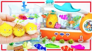 Мультики для детей. Игровой набор - Аквариум мечты 🐡🐙🐠. Смотреть онлайн мультики для малышей.
