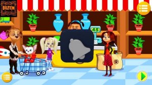 Барбоскины И Три Кота! Поход В Супермаркет! Собаки Кошки! Мини Игры Для Детей!