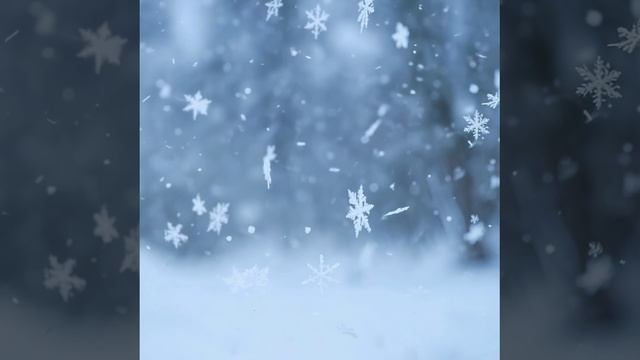 Футаж. Фон. Снежинки. смотреть онлайн