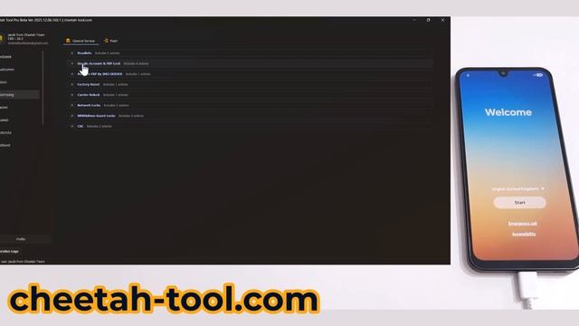 🚀 Cheetah Tool Pro New Update 2025! _ Reset FRP Samsung Android 16 via MTP Mode