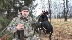 ТАКОЙ ОХОТЫ У МЕНЯ ЕЩЕ НЕ БЫЛО. ЗАПРЕДЕЛЬНЫЕ ВЫСТРЕЛЫ. ОХОТА НА ТЕТЕРЕВА С МЕЛКАШКОЙ В ДЕКАБРЕ.