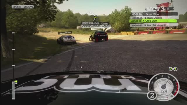 Colin McRae. Dirt 2 Руль. Logitech Driving Force GT